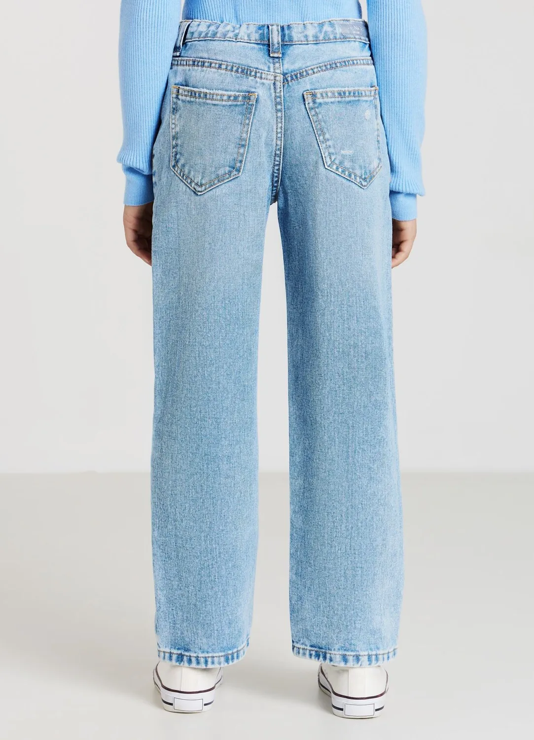 Calliope jean straight fille déchiré regular