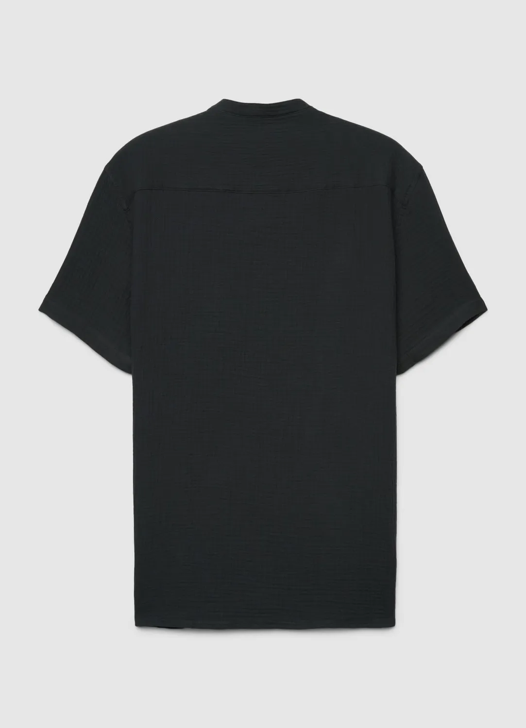 Calliope chemise homme col coréen manches courtes