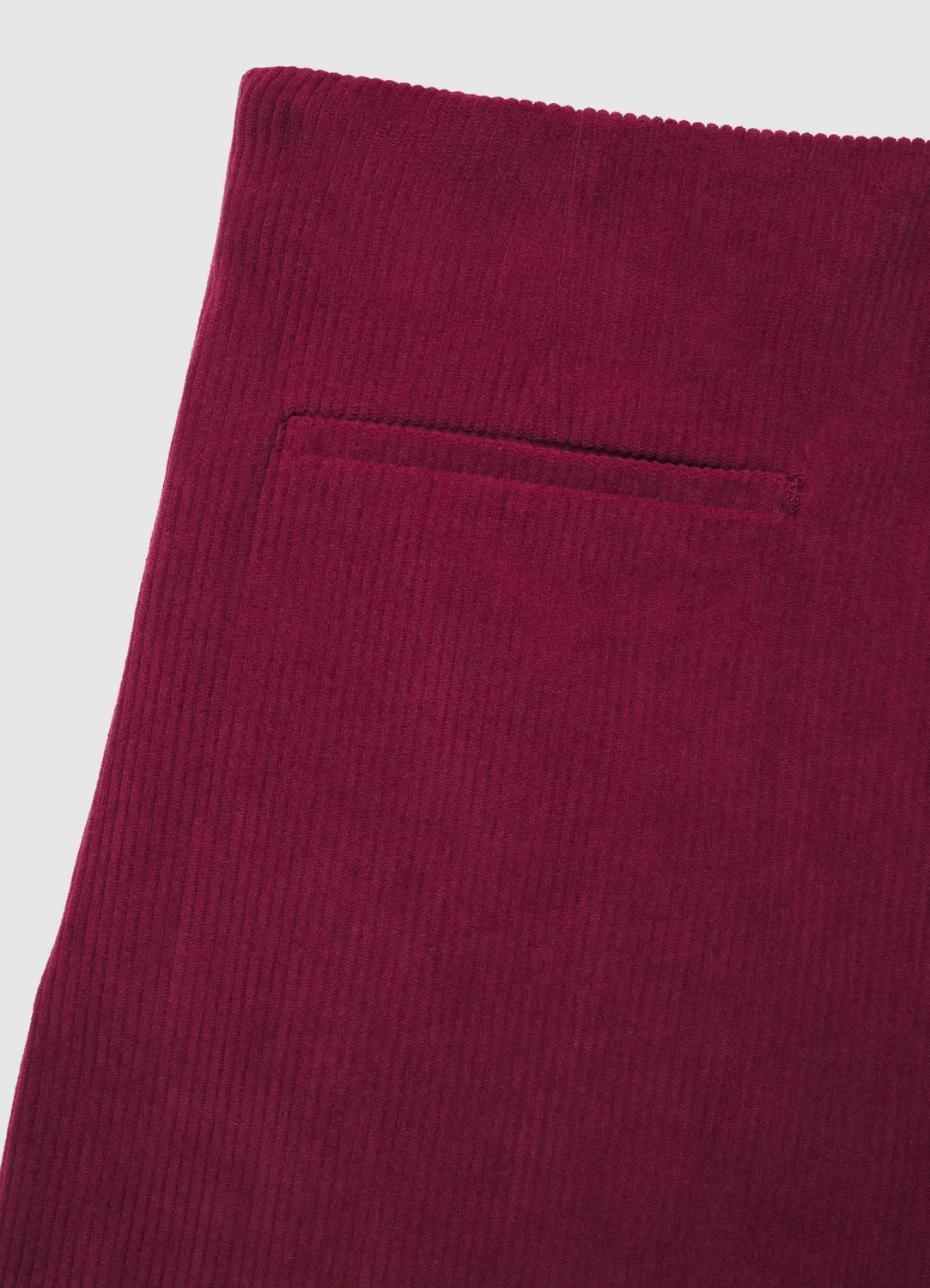 Calliope jupe-short velours côtelé femme