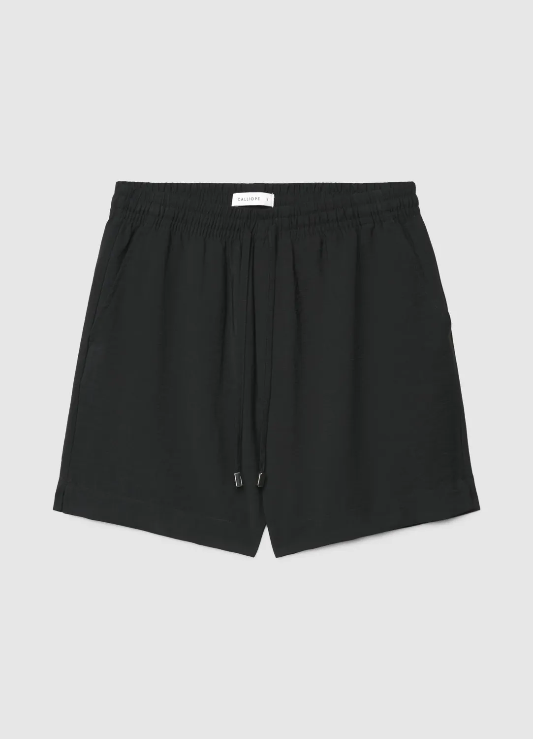 Calliope short cordon taille élastique femme uni