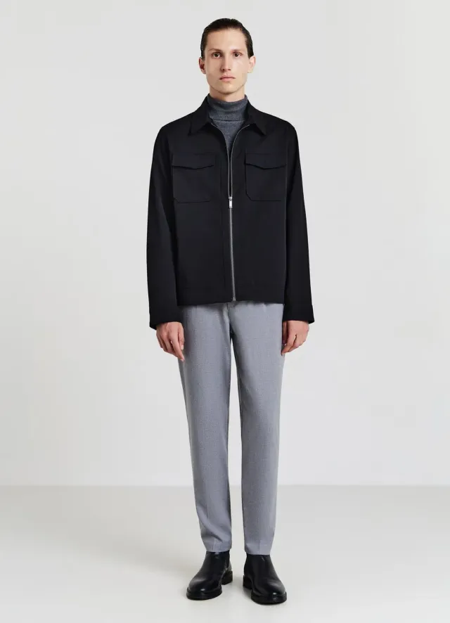 Calliope veste légère zip homme poches poitrine