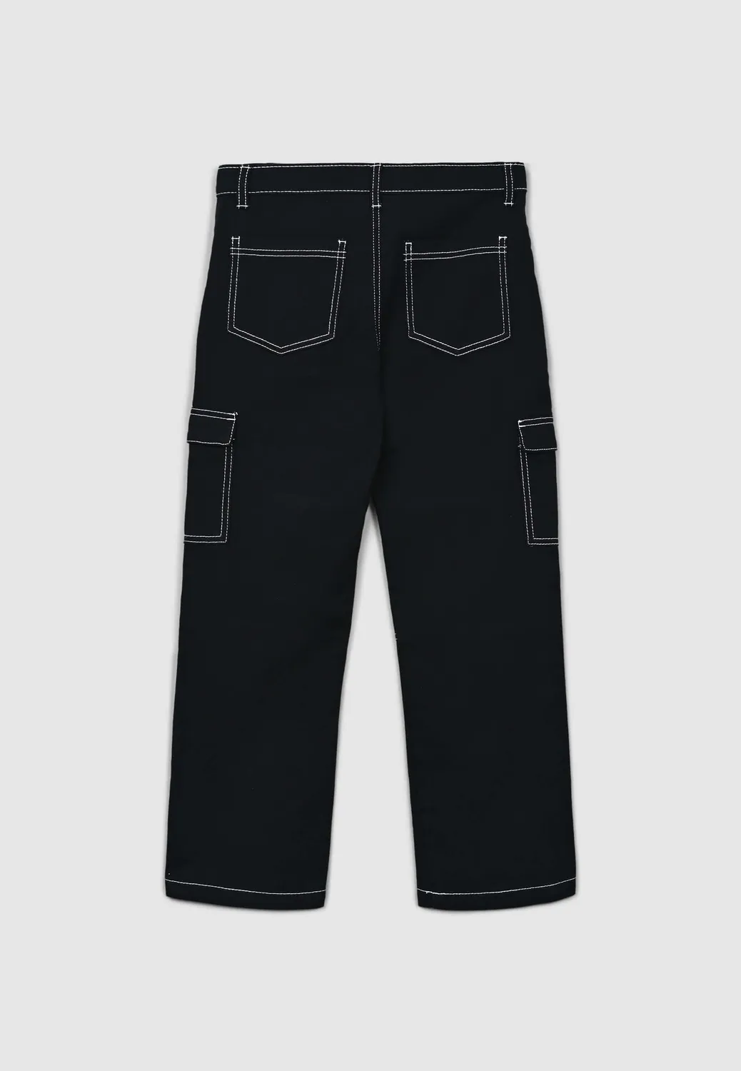 Calliope pantalon cargo garçon coton regular