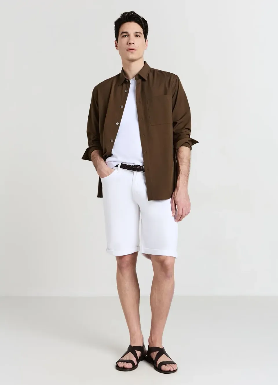 Calliope short en jean homme coton coupe regular