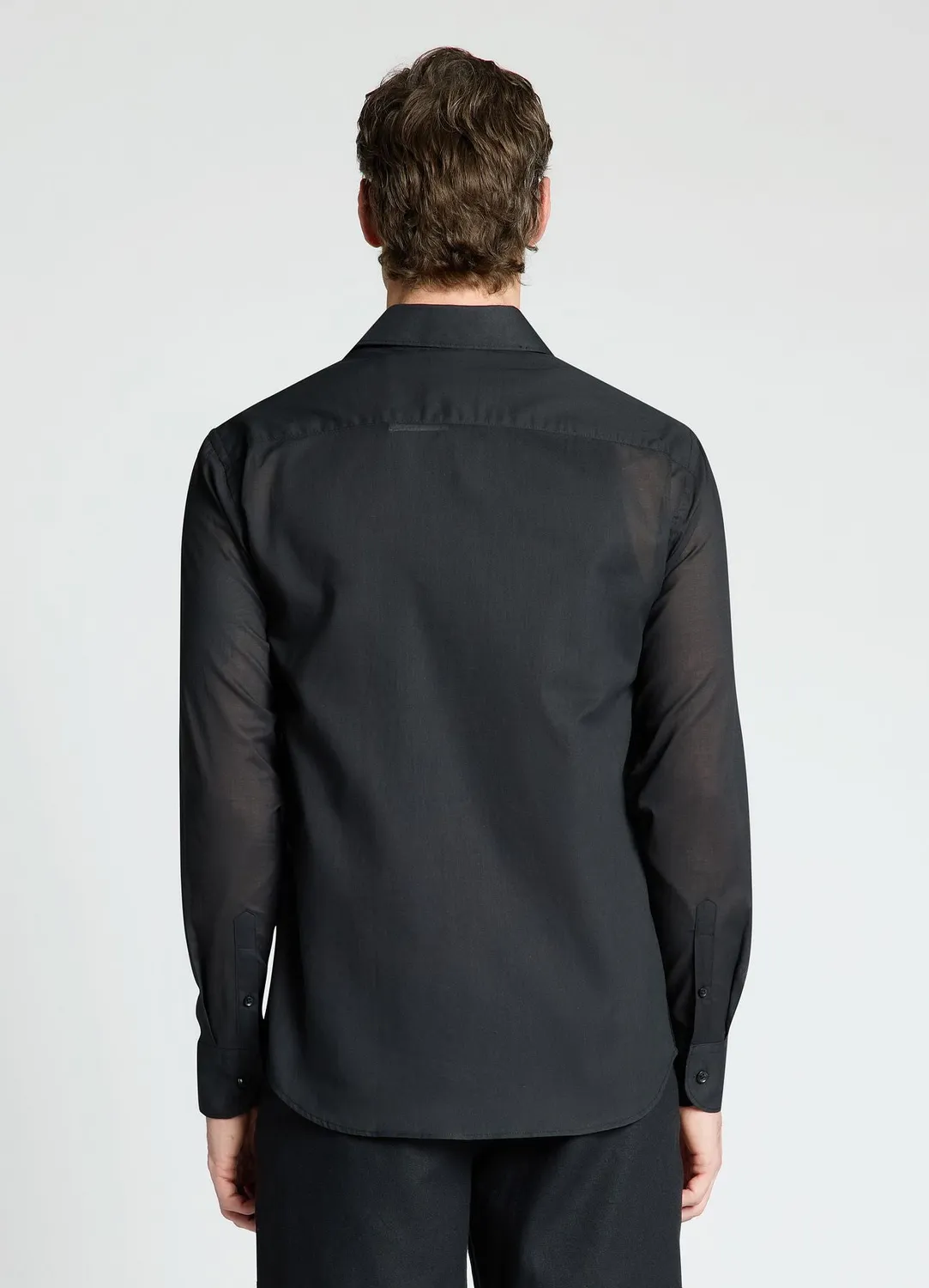 Calliope chemise regular mousseline homme uni