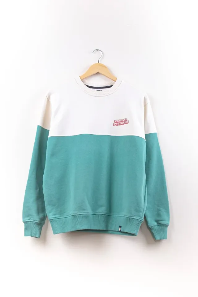 Perpète Bigoût sweat pistache XXL reconditionné