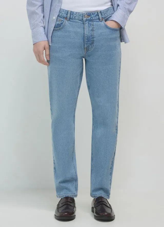 Calliope jean slim fit homme 5 poches bouton
