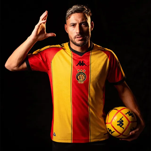 Robe di Kappa Kombat Espérance Tunis 26/27 maillot rouge