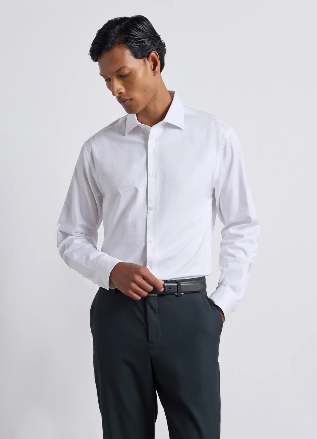 Calliope chemise homme coton coupe regular