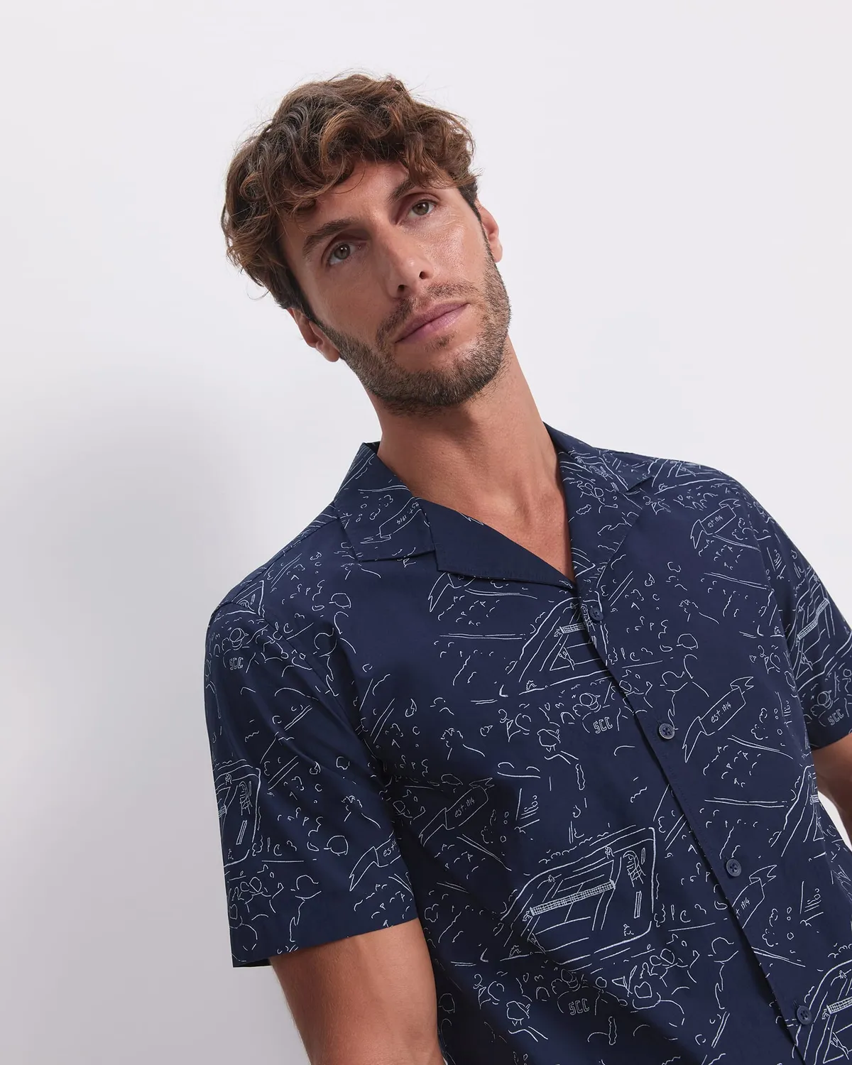 Sportscraft Rally chemise coton homme imprimé