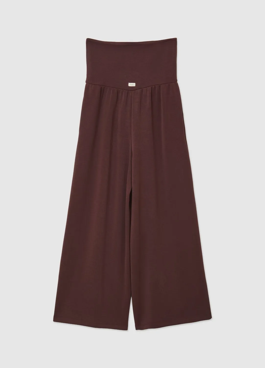 Calliope pantalon femme large taille haute uni