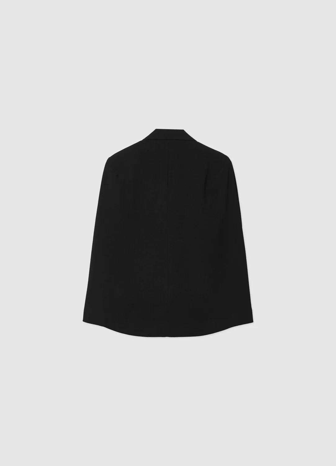 Calliope veste cape unie bouton cérémonie femme