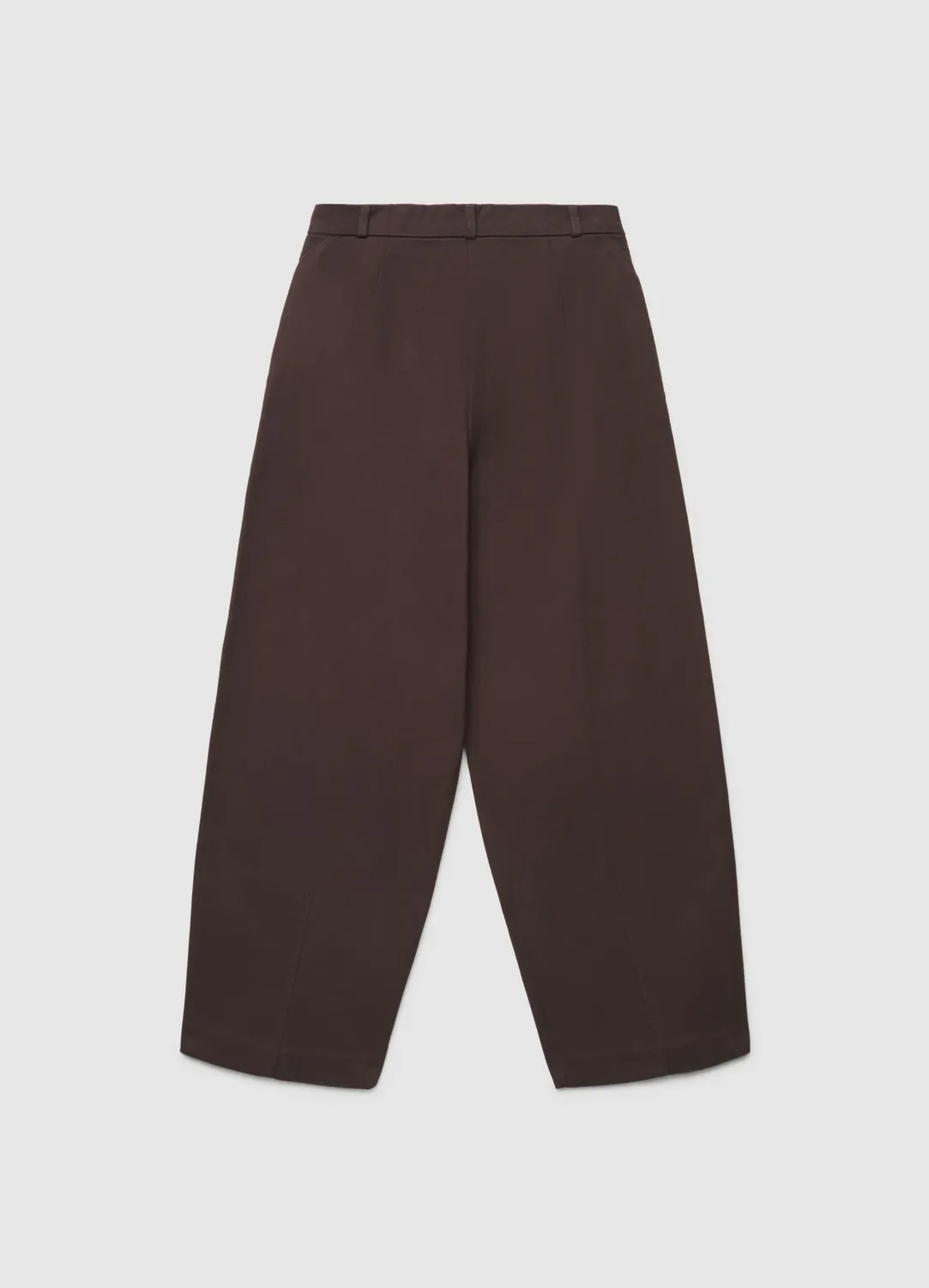 Calliope pantalon balloon femme taille haute uni