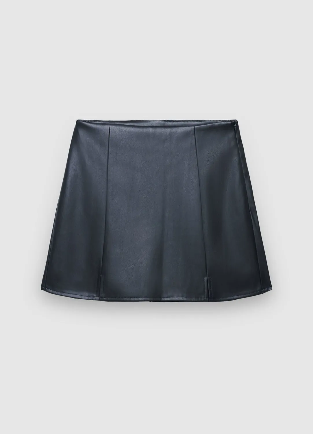 Calliope skort effet cuir femme jupe-short