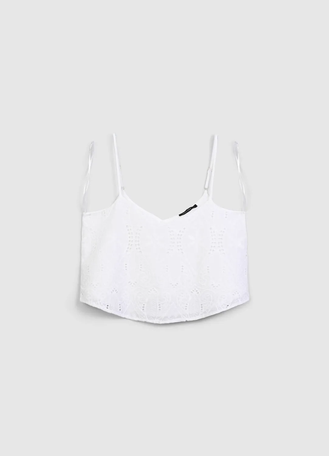 Calliope top sangallo bretelles femme