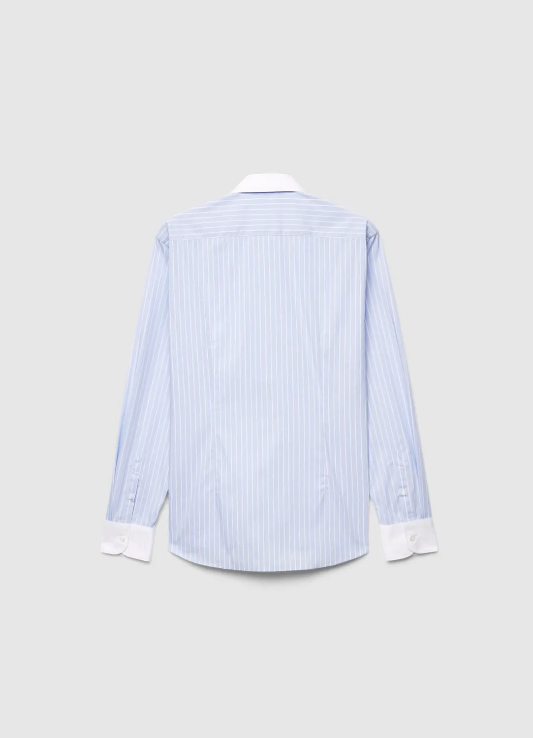Calliope chemise slim rayures homme contraste
