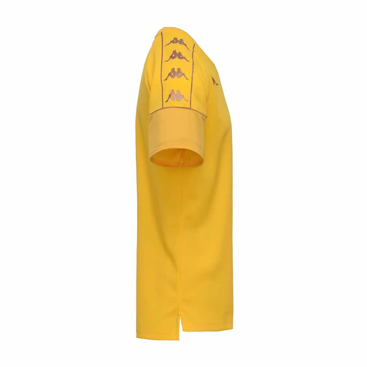 Kappa Mianto maillot jaune enfant polyester recyclé
