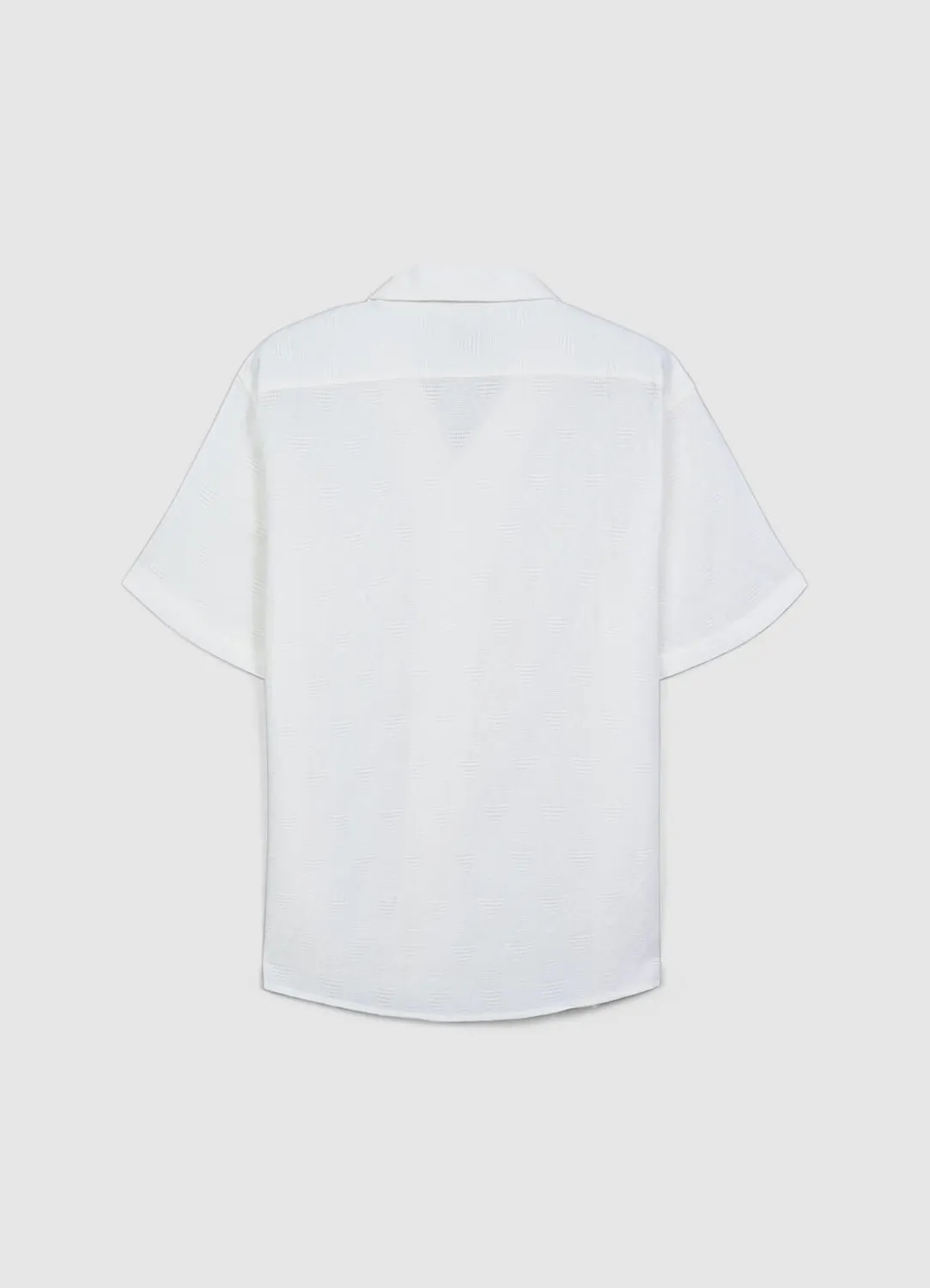 Calliope chemise bowling homme jacquard coton