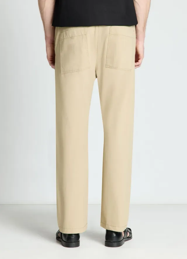 Calliope Jogger Wide Leg pantalon homme uni cordon