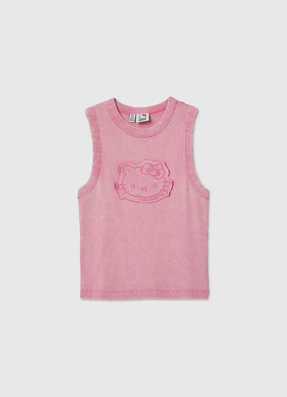 Calliope top Hello Kitty fille 10-11 ans côtelé