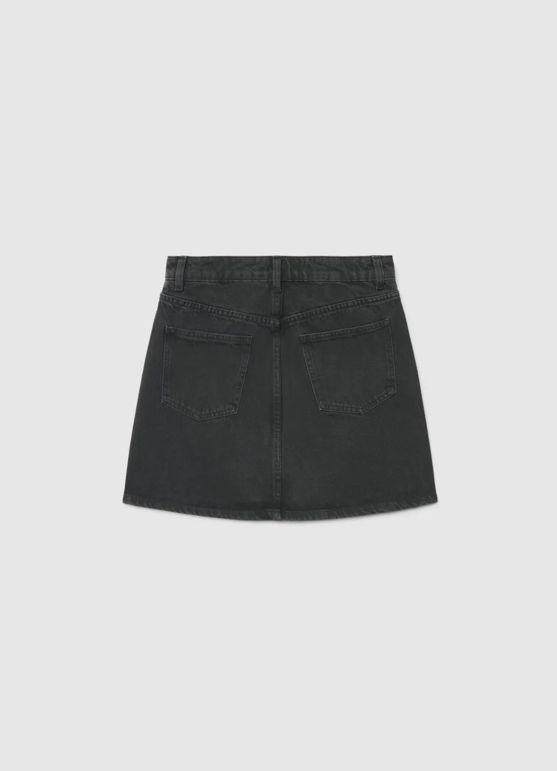 Calliope jupe mini denim strass femme