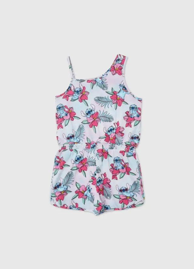 Calliope combishort fille Stitch monospalla imprime