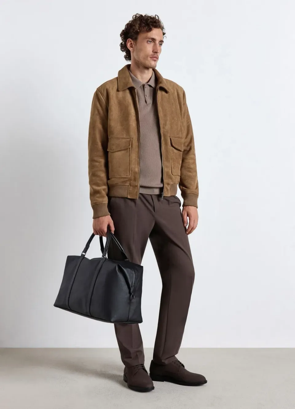 Calliope Polo côtelé homme manches courtes