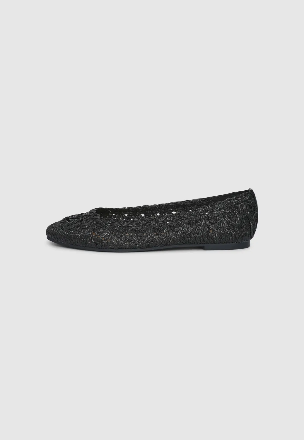 Calliope ballerines rafia femme tressée