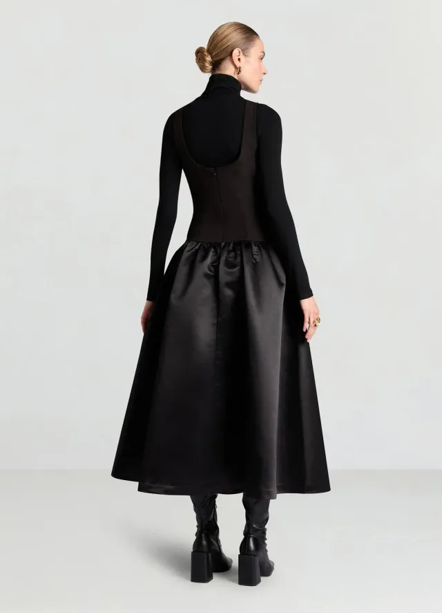 Calliope Atelier robe longue ballon femme soirée