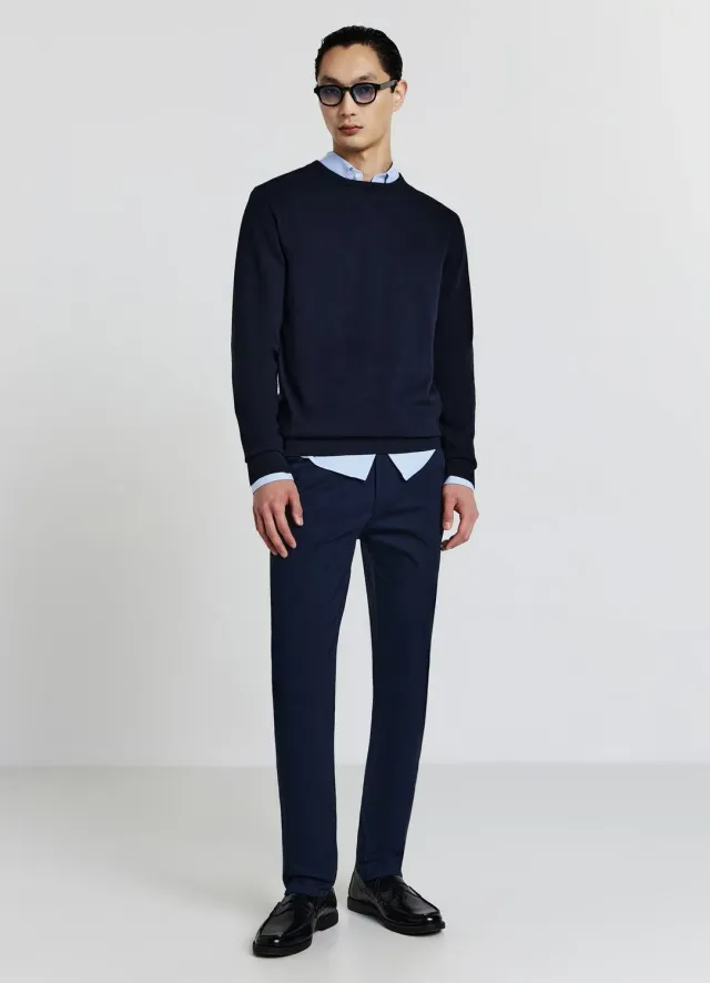 Calliope pantalon chino slim homme coton