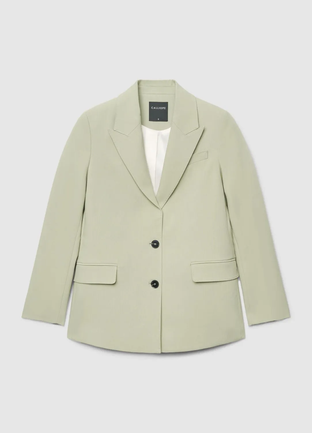Calliope Veste 2 Boutons Blazer Femme Revers Lancia