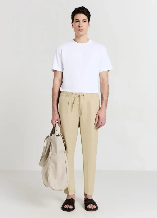 Calliope jogger homme coton uni regular