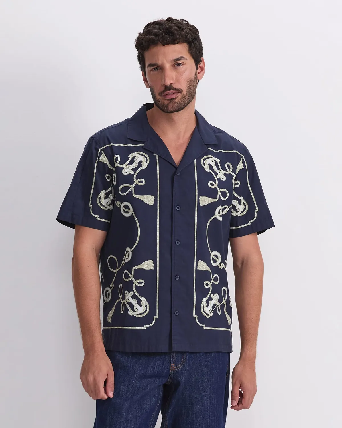 SportsCraft Sardinia 208119 chemise homme imprimé