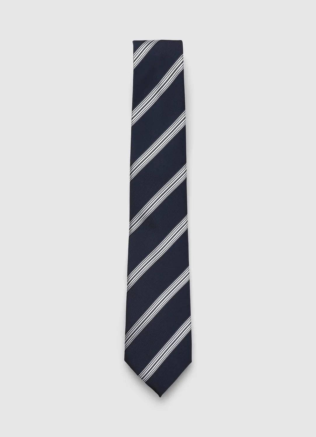 Calliope cravate homme rayures diagonales fine