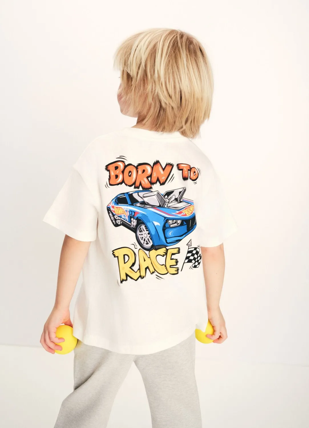 Calliope Hot Wheels t-shirt garçon course