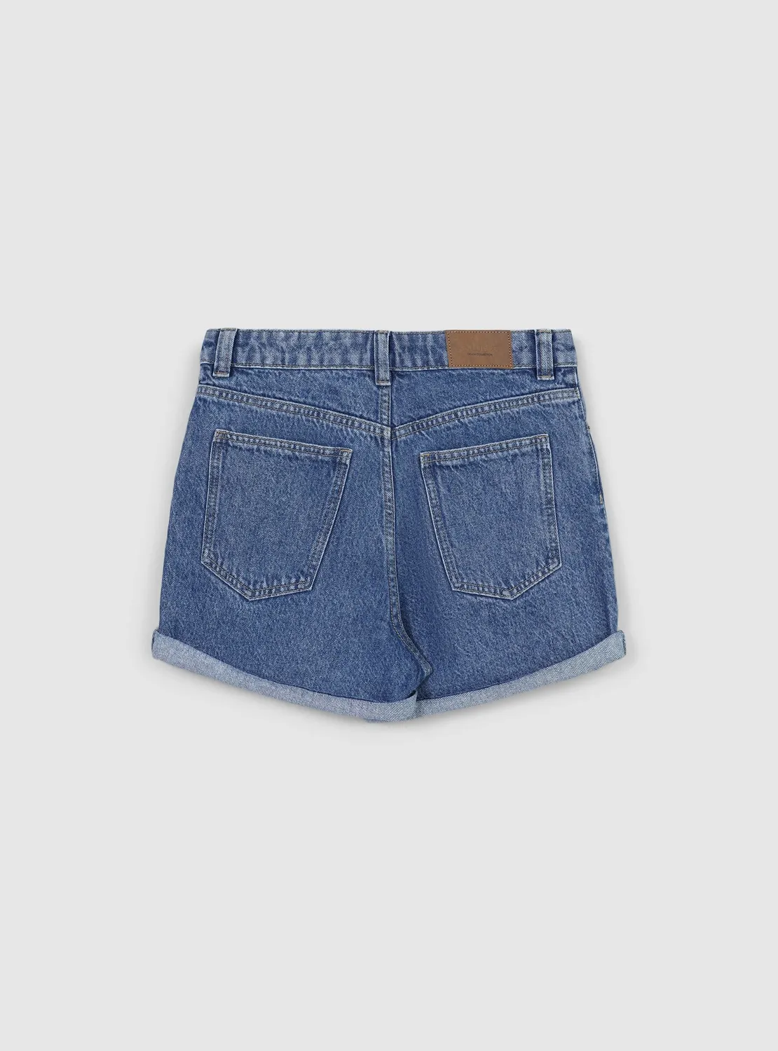 Calliope Pantaloncini short mom femme 42 denim revers
