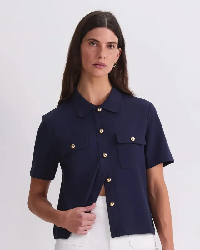 Sportscraft Esme chemisier jersey ponte femme