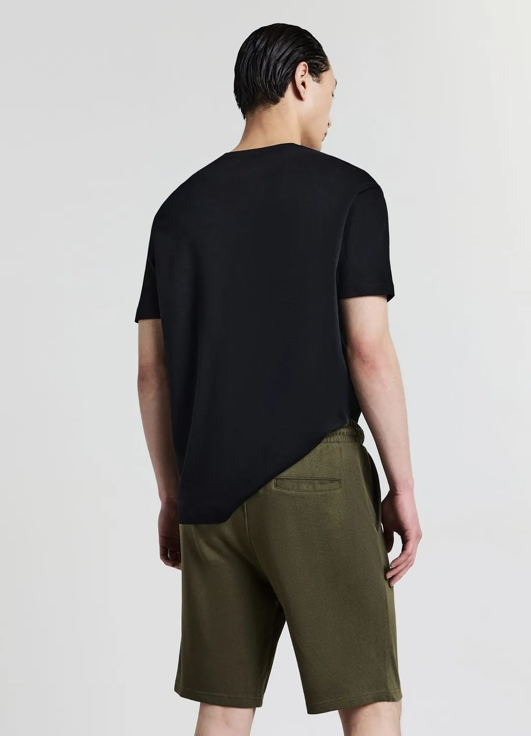 Calliope short jogging homme coton uni cordon taille S-XL