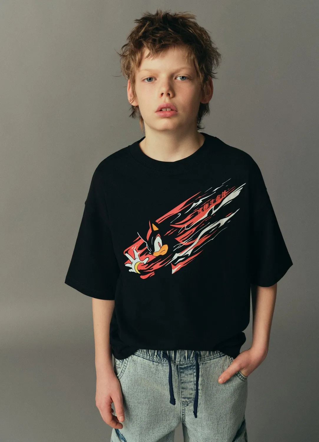 Calliope Shadow t-shirt garçon oversize taille 8-9 ans