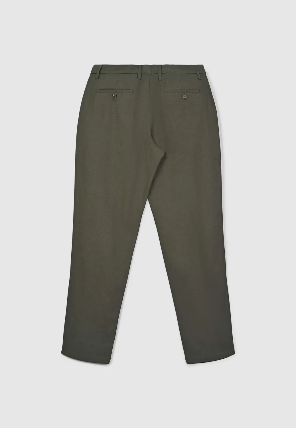 Calliope chino lin pantalon homme uni