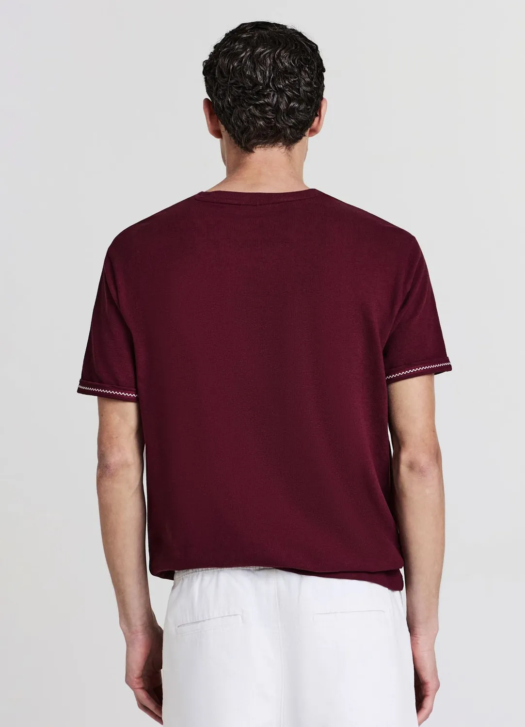 Calliope t-shirt homme col rond coton uni
