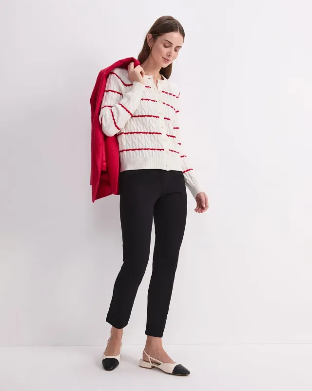 Sportscraft Yvette pantalon droit classique coton stretch