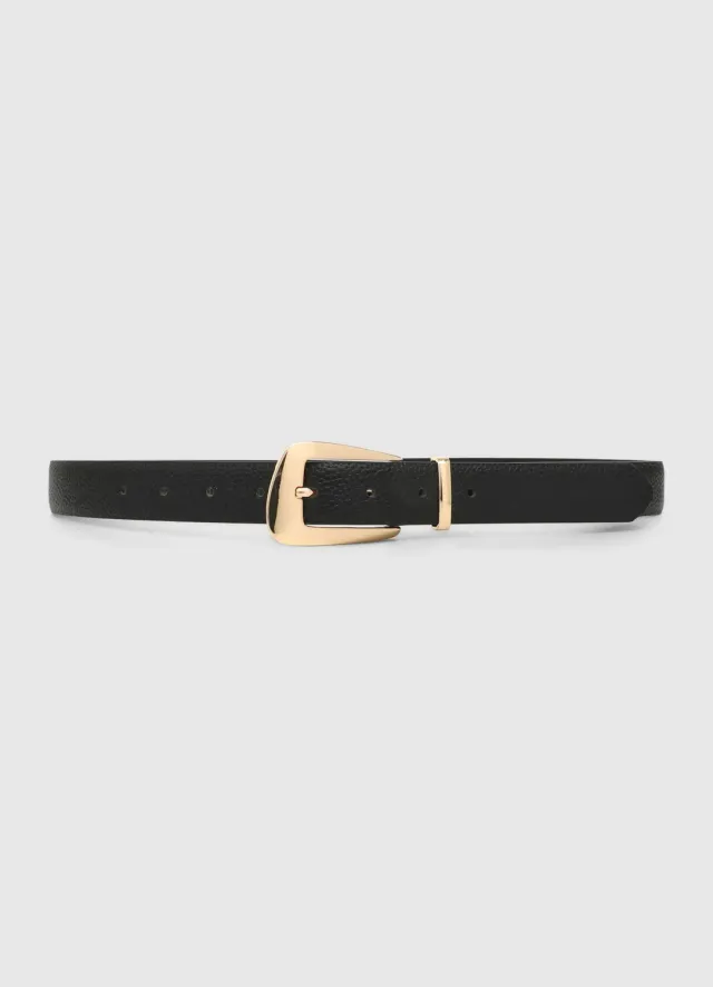 Calliope ceinture femme boucle asymétrique fine