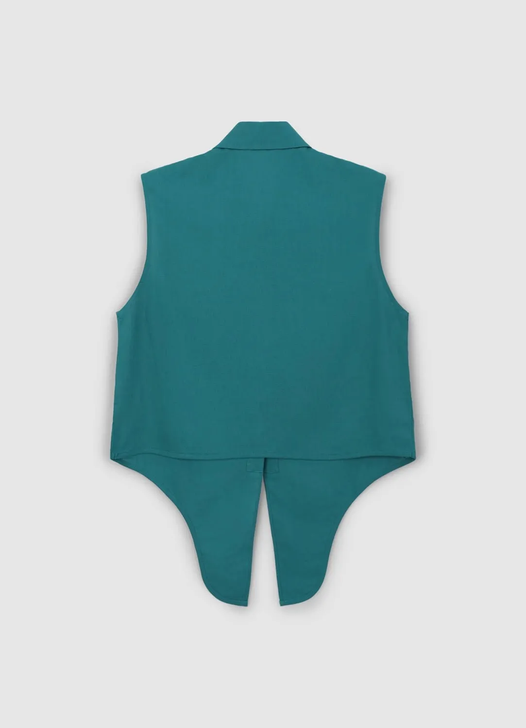 Calliope Chemise sans manches lin nouée femme