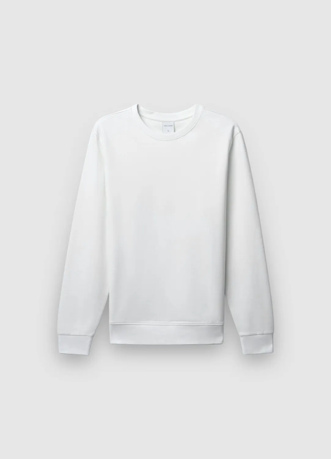 Calliope sweat col rond uni homme taille L