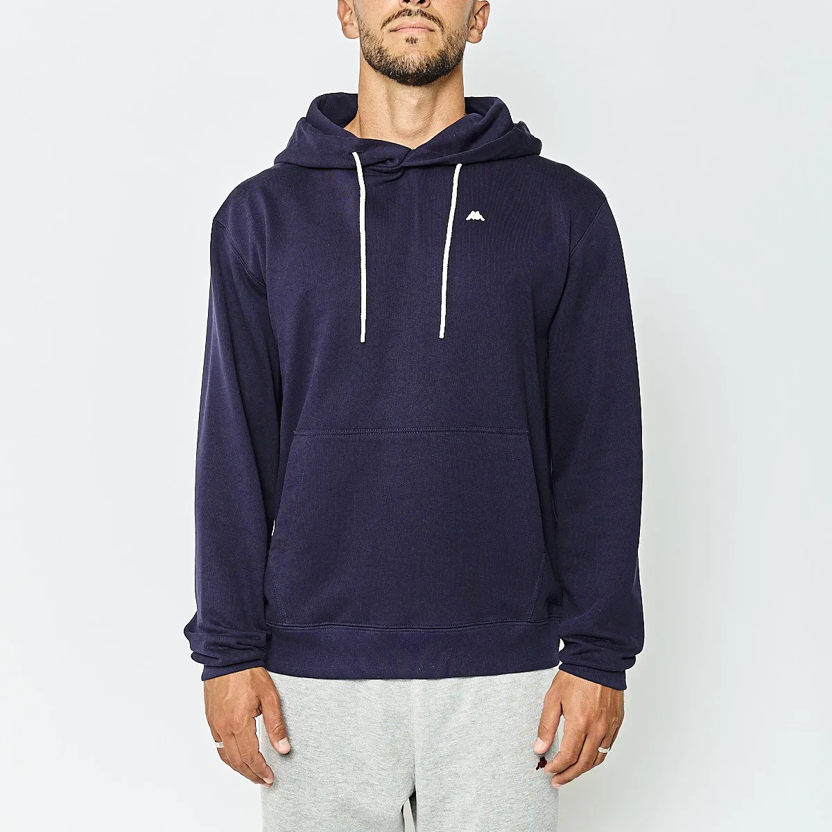 Robe di Kappa Gramys hoodie unisexe bleu marine coton