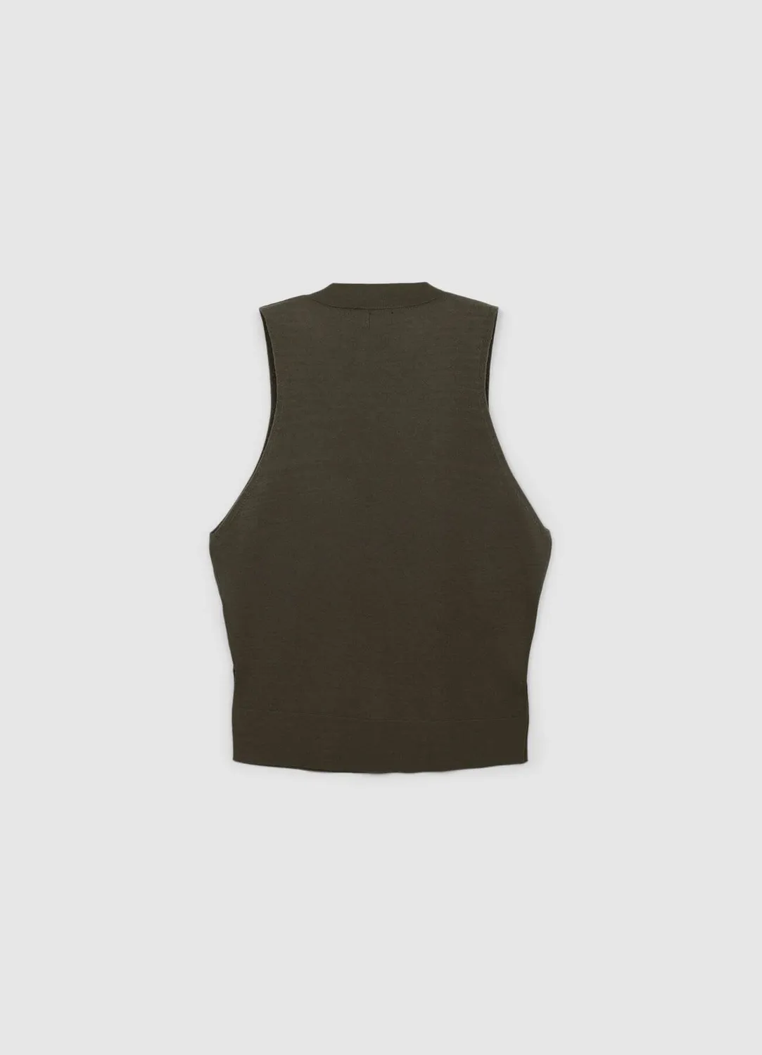 Calliope gilet col V sans manches femme regular