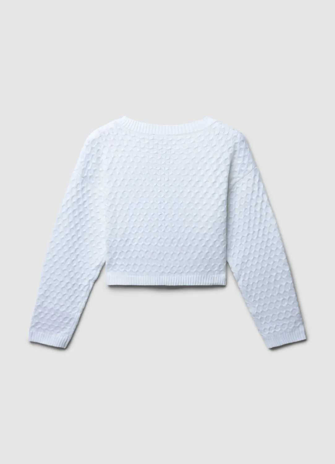Calliope nœuds cardigan femme col rond manches longues