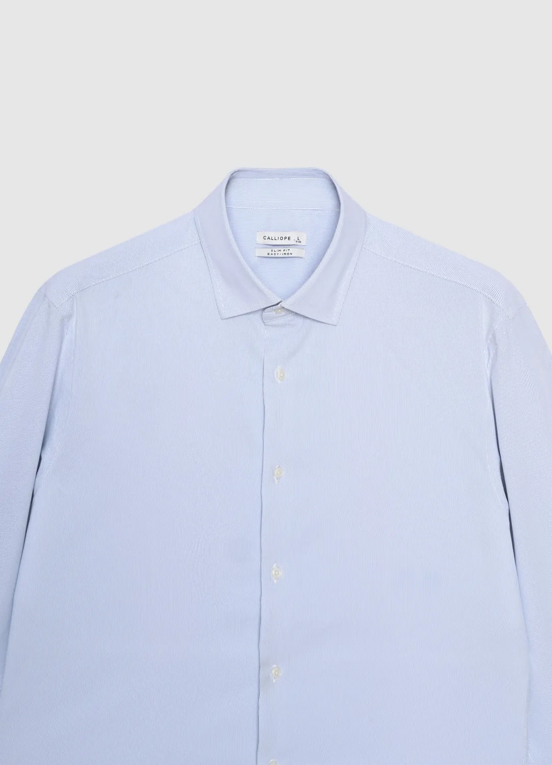 Calliope chemise rayée homme repassage facile