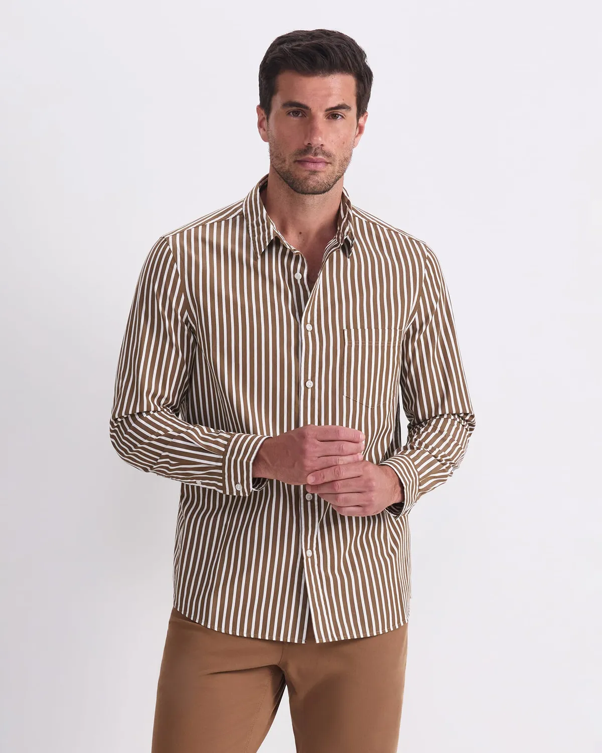 Sportscraft Ryan Stripe chemise homme rayée