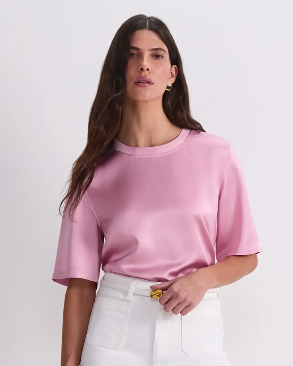 Sportscraft Isla tee-shirt satin viscose